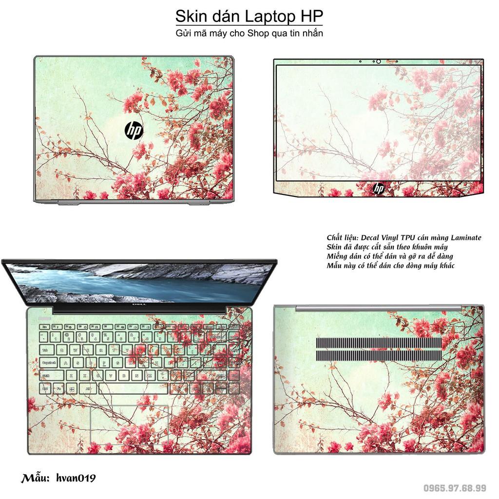 Skin dán Laptop HP in hình Hoa văn _nhiều mẫu 4 (inbox mã máy cho Shop)
