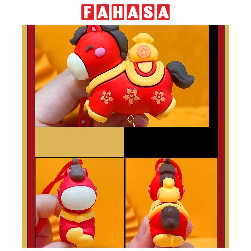 Móc Treo Hình Ngựa Kèm Hộp - Trang Trí Tết - PAM01 - Màu Vàng