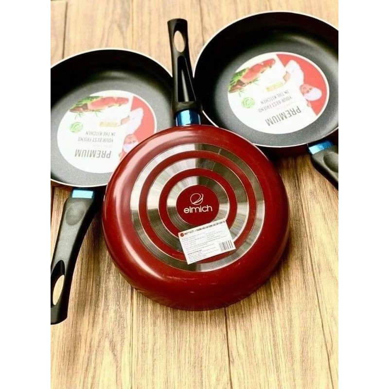Chảo nhôm chống dính Elmich size 24cm cao cấp