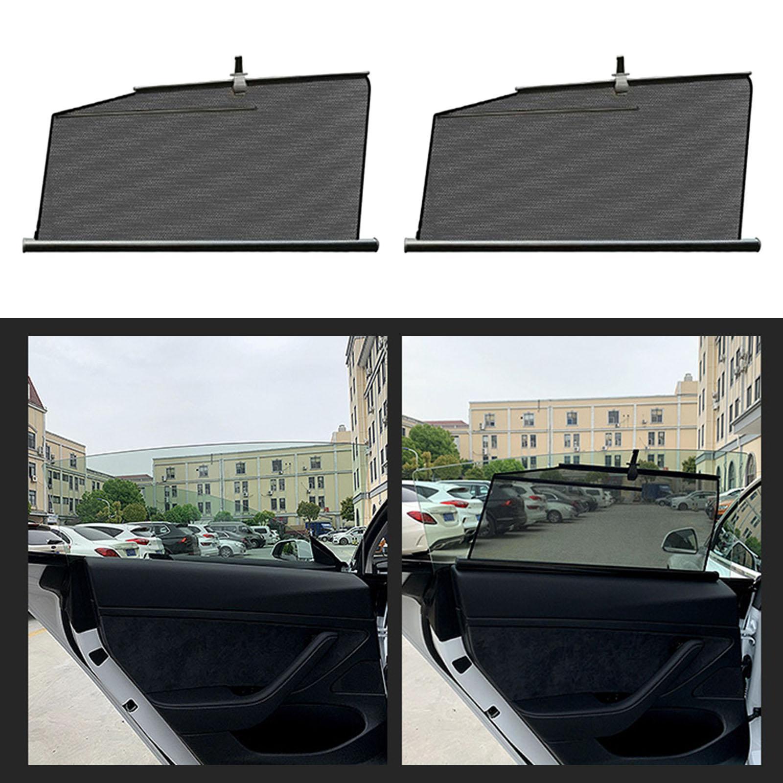 2x Car Window Curtains for  Sun Shade