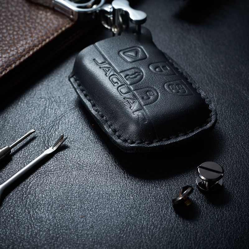 Bao Da Chìa Khóa dành cho LandRover 2015 5 nút Dạng Hộp Da Bò