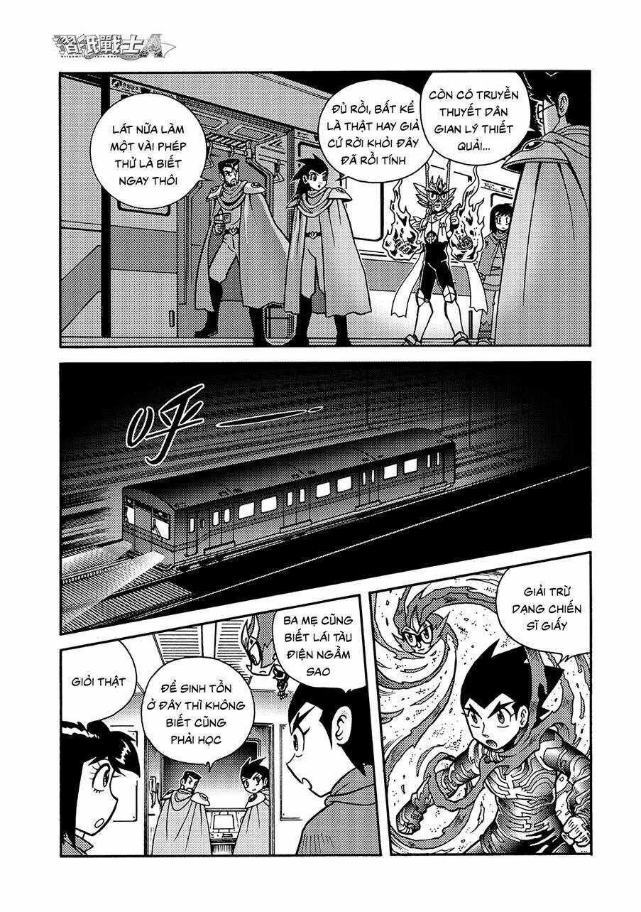 Hiệp Sĩ Giấy A chapter 9.2 11