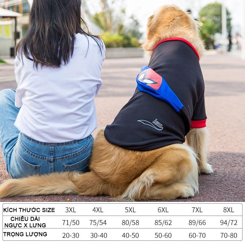 Áo cho chó lớn Hipipett size từ 20 - 50 kg áo thu đông TEAM WATER POOF có tay vải len lót lông cừu cao cấp