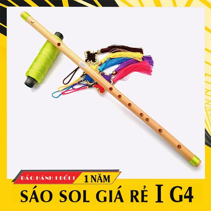 Sáo nứa tone SOL trầm HL59XL, sáo trúc G4 giá rẻ cho người mới tập