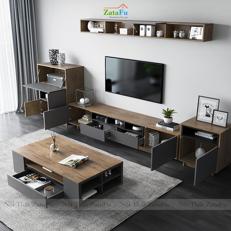 Bàn Sofa Phòng Khách Gỗ MDF Hiện Đại BSF-14