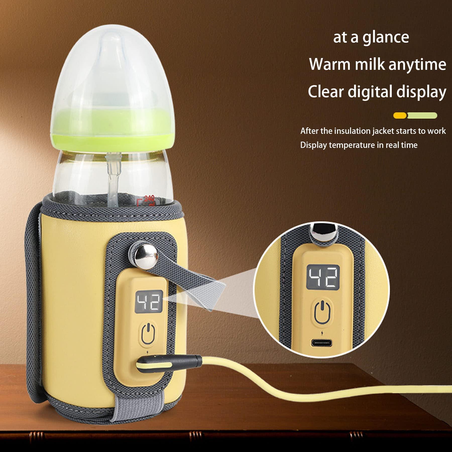 Băng bé ấm hơn, ấm hơn chai USB, ấm hơn bình cầm, nhiệt độ có thể điều chỉnh bình tĩnh hơn bình tĩnh hơn, túi ấm hơn cho sữa