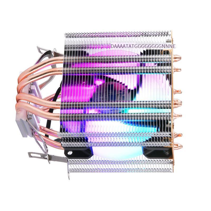 Phong cách mới nhất tản nhiệt cpu thế hệ thứ 12 4 ống đồng 1151 quạt cpu máy tính để bàn tắt tiếng 1150amd1700 làm mát bằng không khí 1200