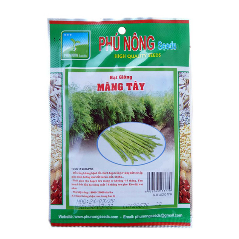 Hạt giống Măng Tây - PN- Gói 2 gram