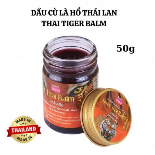 Dầu Cù Là Xoa Bóp Hổ 50g Thái Lan