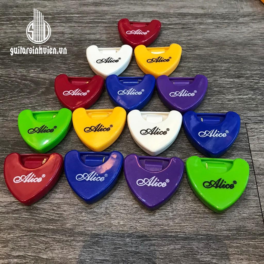 Hộp đựng phím guitar nhiều màu - Đặt hàng tặng pick - Tiện dụng để giữ phím, có dán