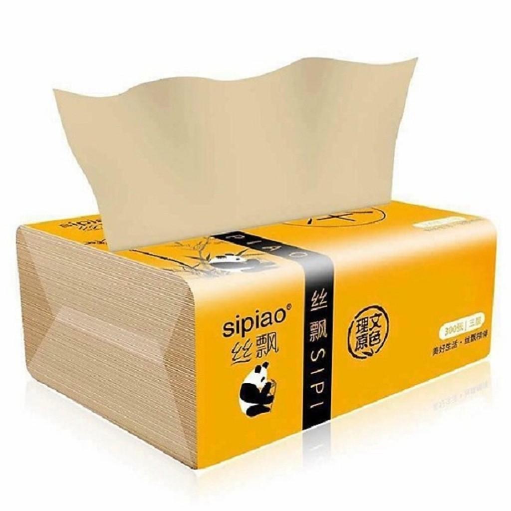 30 gói Giấy ăn gấu trúc SIPAO (300tờ/gói)