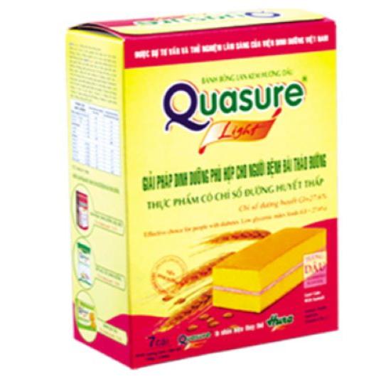 Combo 2 món quasure light dinh dưỡng dành cho người ăn kiêng và tiểu đường- Bibica ngũ cốc 400g/ quasure dâu 126g