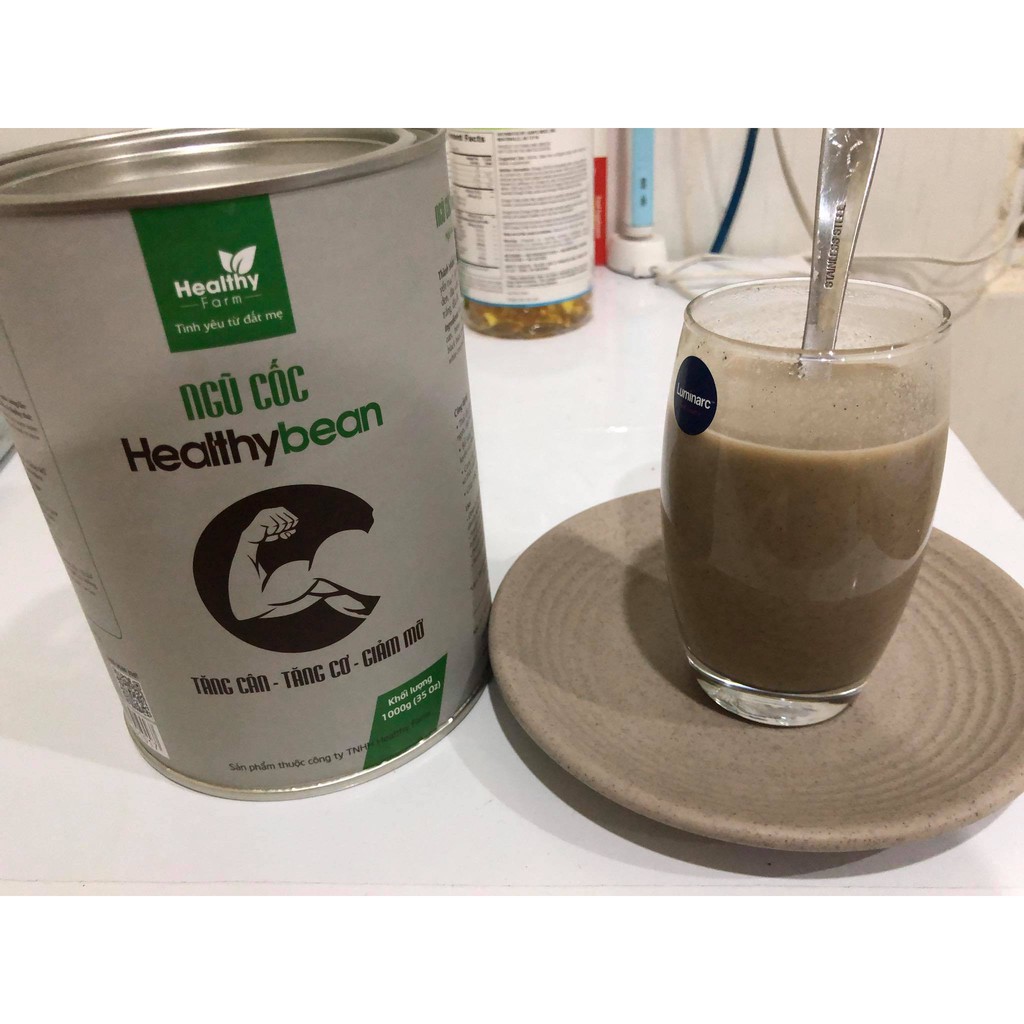 "COMBO 2" Protein Healthy Bean Tăng Cân - Tăng Cơ - Giảm Mỡ Healthy Bean