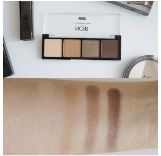 Bảng Phấn Mắt 4 Ô Merzy Noir In The Shadow Palette 6.7g