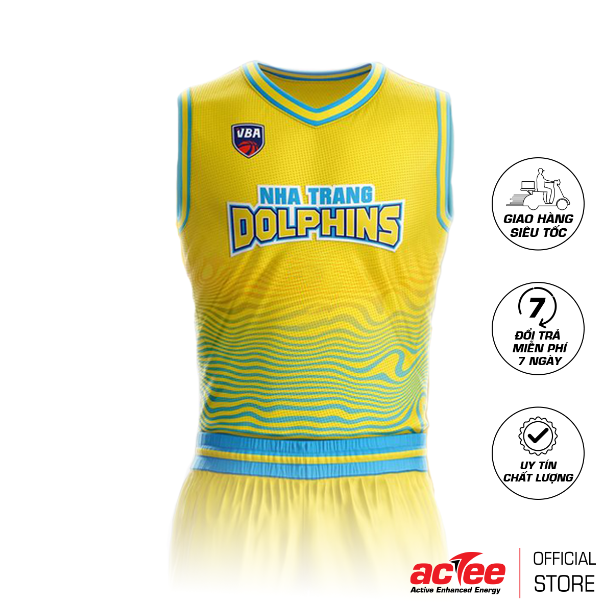 Đồ bóng rổ Nha Trang Dolphins VBA 2020