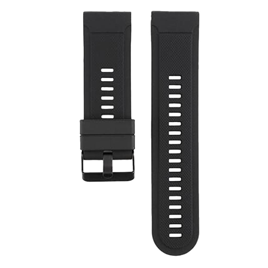 Soft Silicone Replacement Wristband Watch Band Bracelet Strap For Garmin Fenix 5X For Smart Watch 26mm Wrist Band Strap