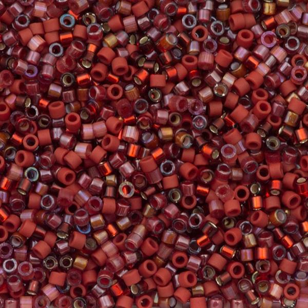 Hạt cườm Delica 11/0 Mix Marsala