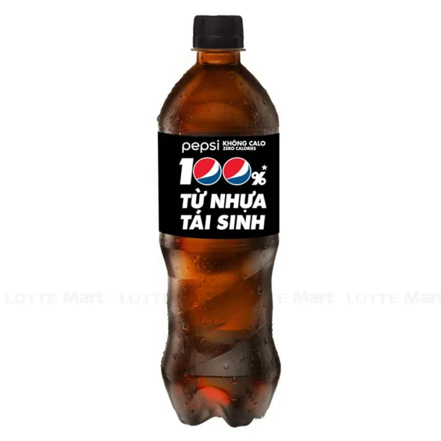 Thùng 24 Chai Nước Ngọt Có Gas Pepsi không calo