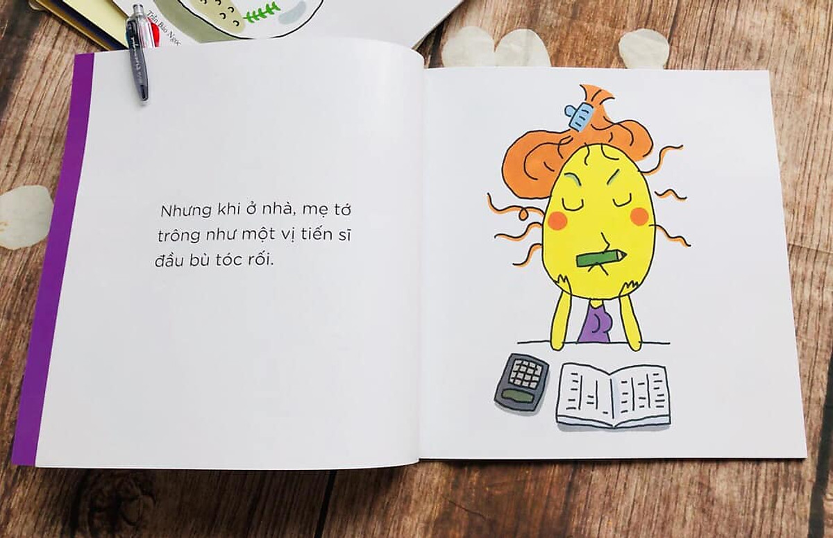 Sách Ehon Nhật Bản: Gia Đình Tớ - Mẹ Tớ