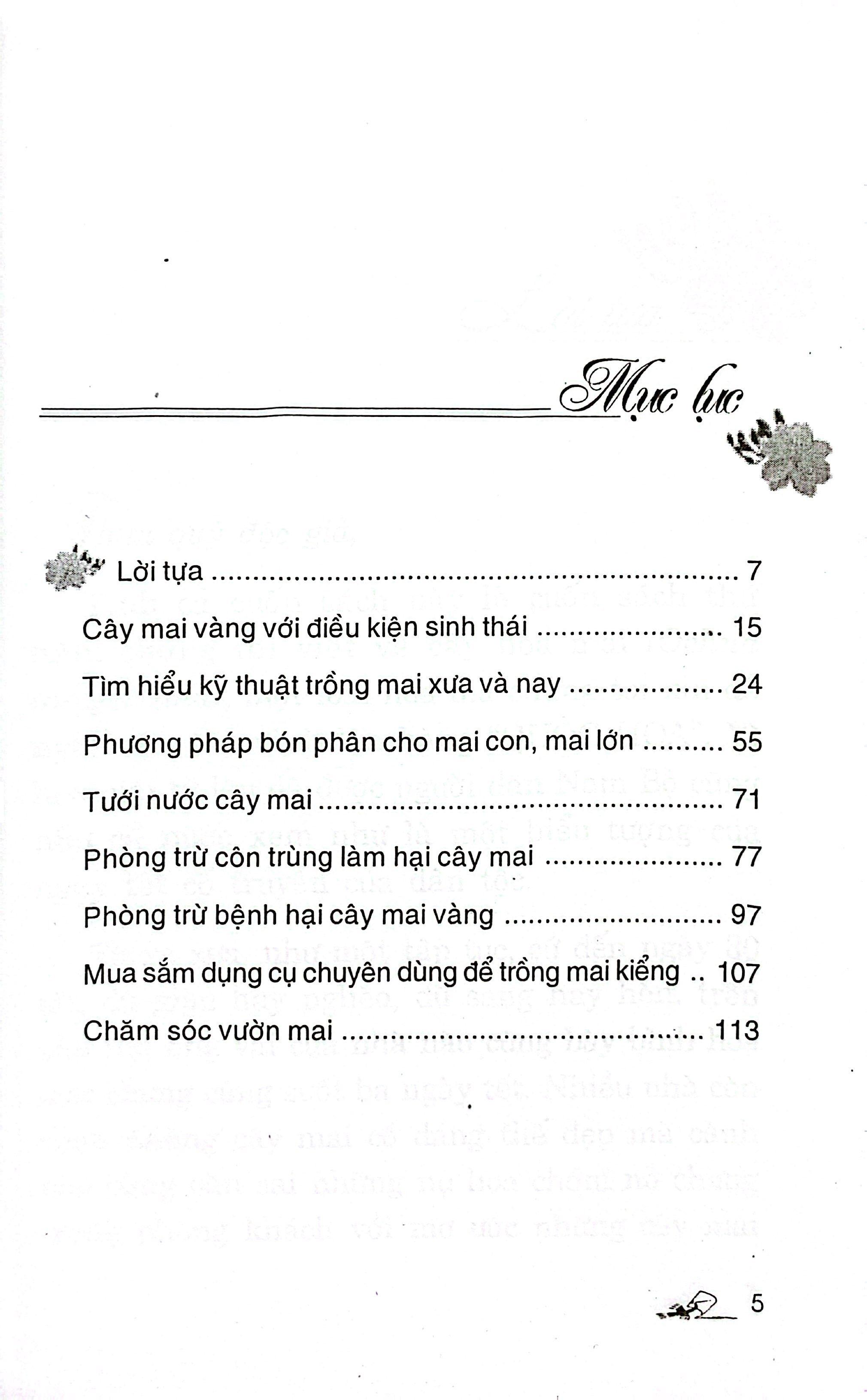 Sách - Trồng Mai - Kỹ Thuật Bón Tưới Phòng Trừ Sâu Rầy, Bệnh Hại (Tái Bản 2025)