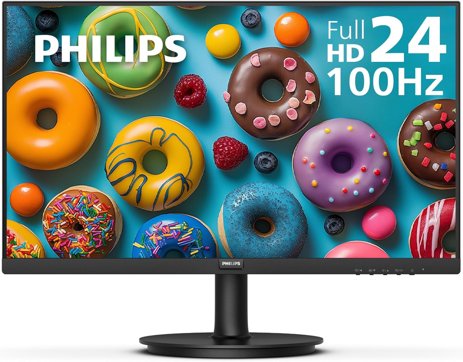 Màn hình máy tính 24inch Philips 241V8LB (23.8&quot; VA Full HD 100Hz 4ms, HDMI+VGA) - Hàng chính hãng DigiWorld phân phối