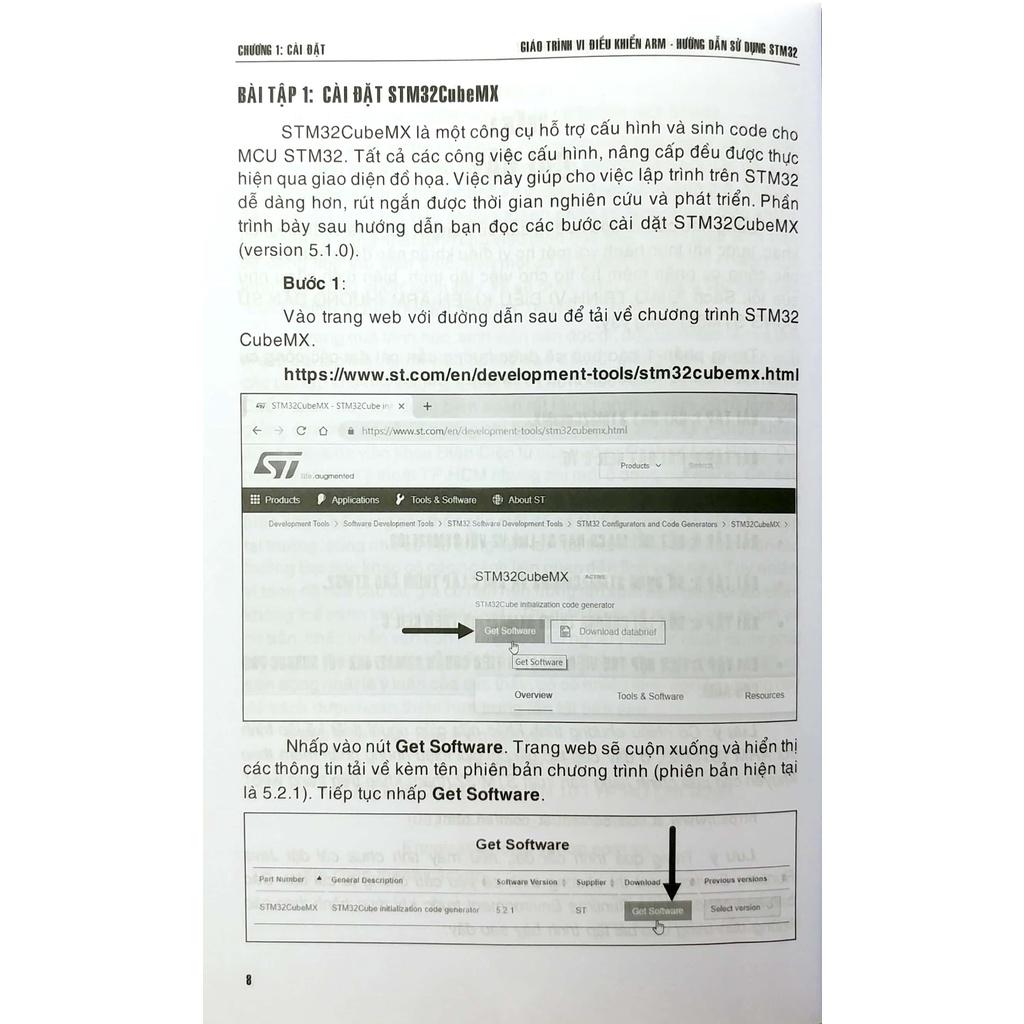 Giáo Trình Vi Điều Khiển ARM - Hướng Dẫn Sử Dụng STM32 (Lý Thuyết - Thực Hành)