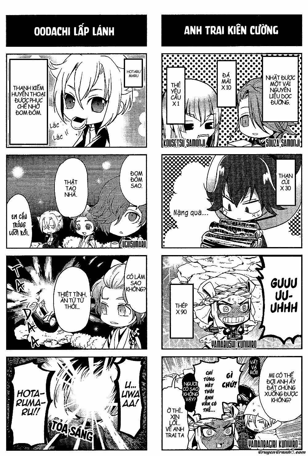 touken ranbu 4-koma chapter 2 11