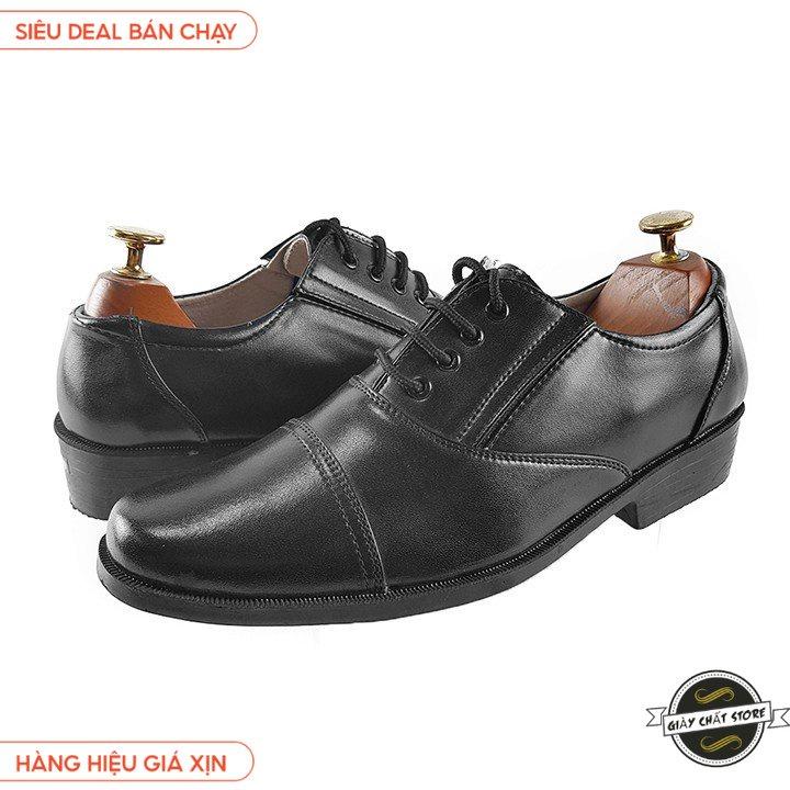 Giày trung niên Công Sở DA Pu Cao Cấp Bảo Hành 1 năm mã d23