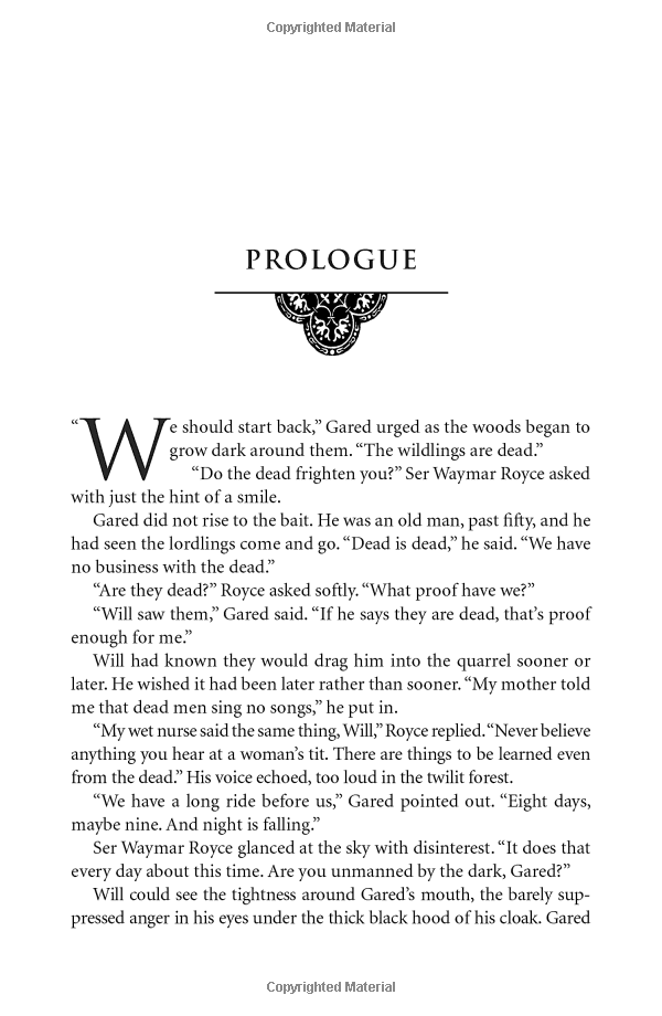 A Game of Thrones (A Song of Ice and Fire, Book 1)