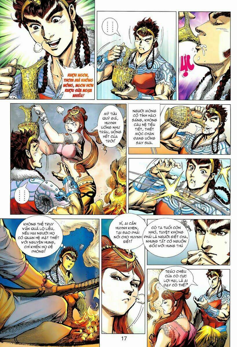 thiên tử truyền kỳ 8 - thương thiên bá hoàng chapter 3 17