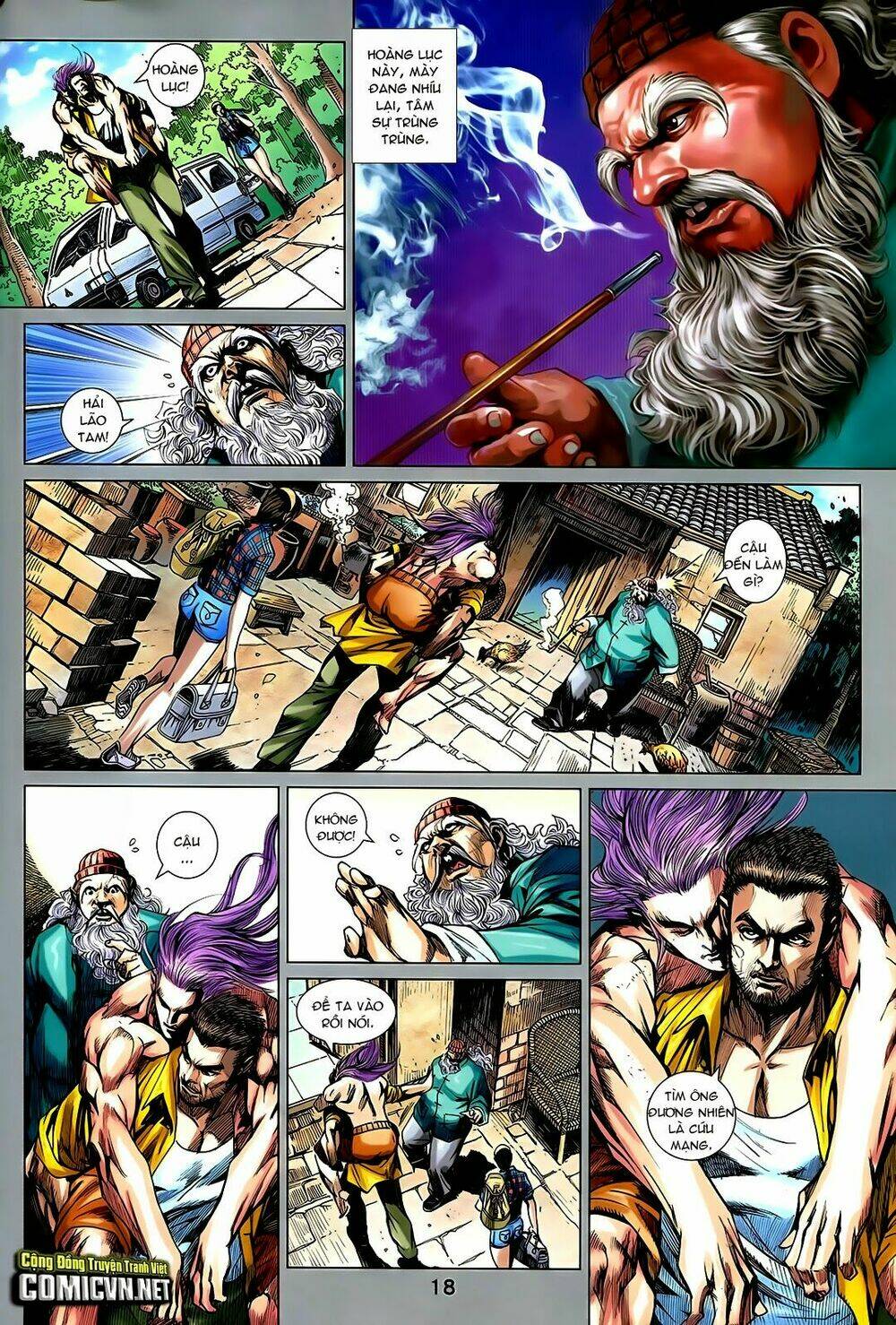 tân tác long hổ môn chapter 724 17