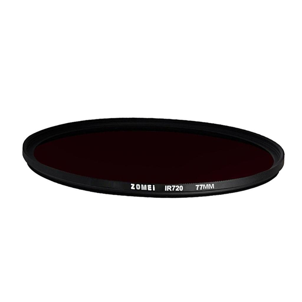 77mm Infrared IR Filter 720nm Pass   for Camera Lens Special Effects