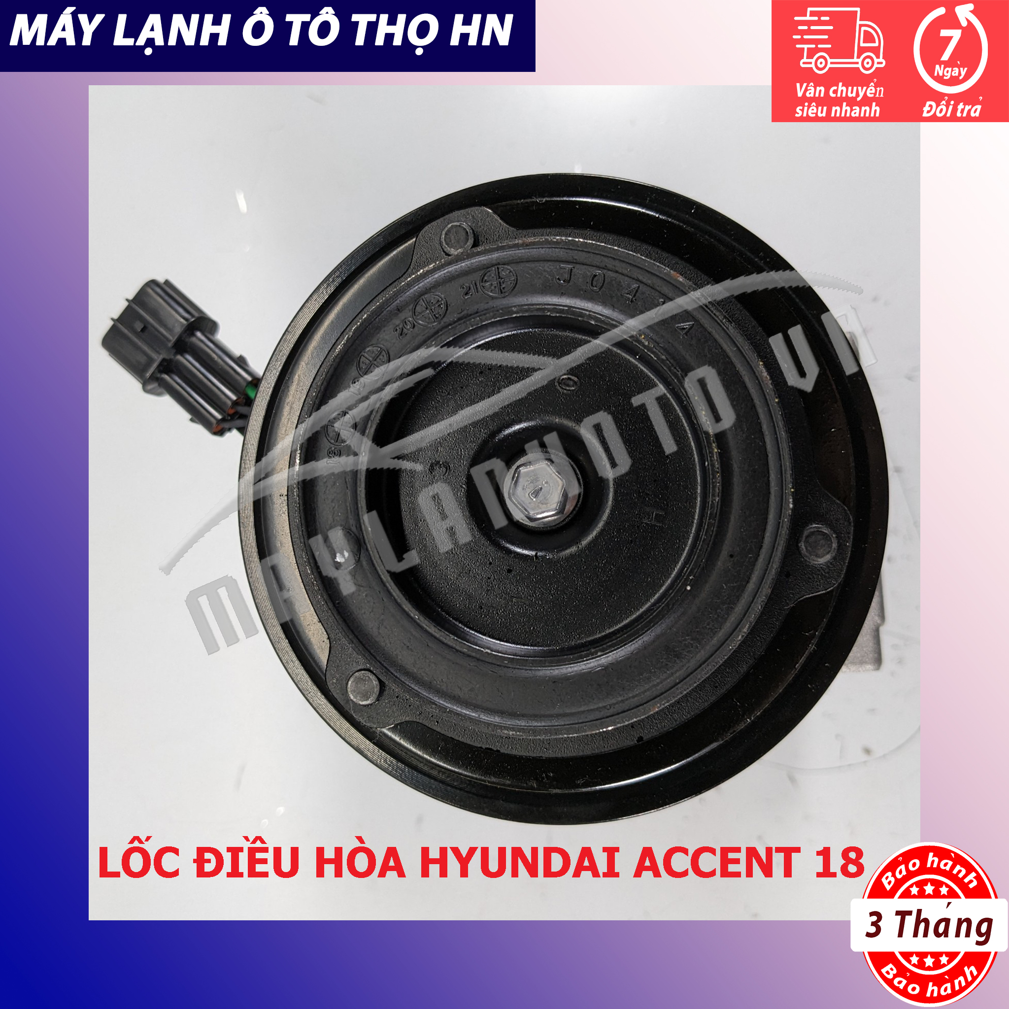 Lốc điều hòa (block,máy nén) Hyundai Accent 2018 2019 2020 Hàng xịn Hàn Quốc 18 19 20 97701-H8000