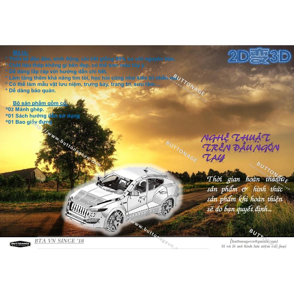 Mô Hình Lắp Ráp 3d Xe Hơi xe thể thao địa hình MSL 3.0T