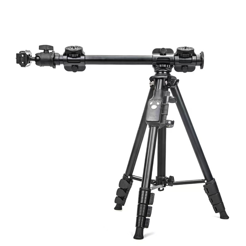 KỆ ĐỠ ĐIỆN THOẠI CAO CẤP QUAY VIDEO TỪ TRÊN XUỐNG TRIPOD YUN-TENG và tay ngang 63cm