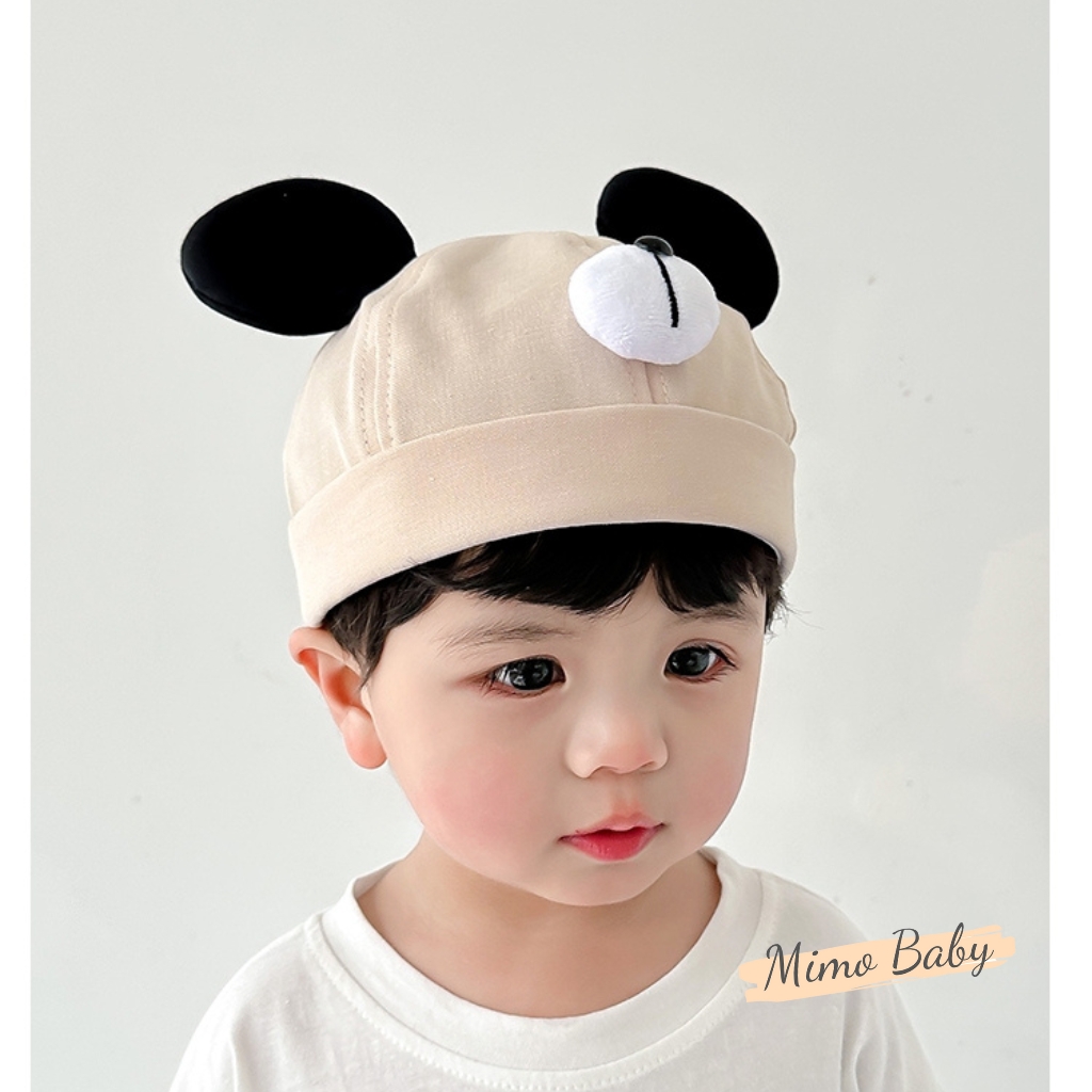 Mũ nón bucket tròn chụp đầu tai chuột mickey dễ thương cho bé MH237 Mimo Baby