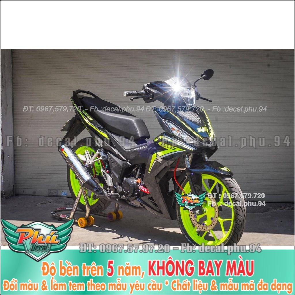 Tem Rời Winner đen chỉ xanh lá