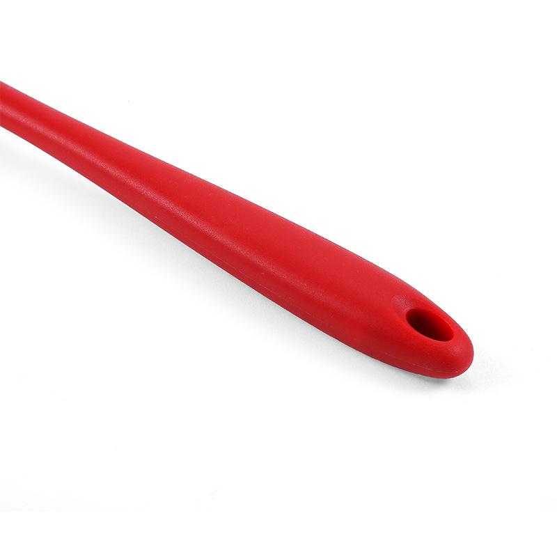 Đỏ Thìa Silicone Dụng Cụ Nấu Ăn Nhà Bếp Tiếp Liệu Thìa Đũa