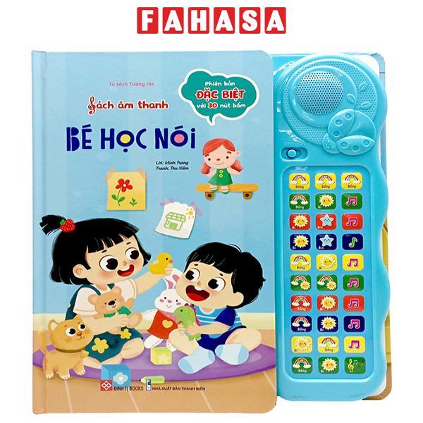 Tủ Sách Tương Tác - Sách Âm Thanh - Bé Học Nói - Phiên Bản Đặc Biệt Với 30 Nút Bấm