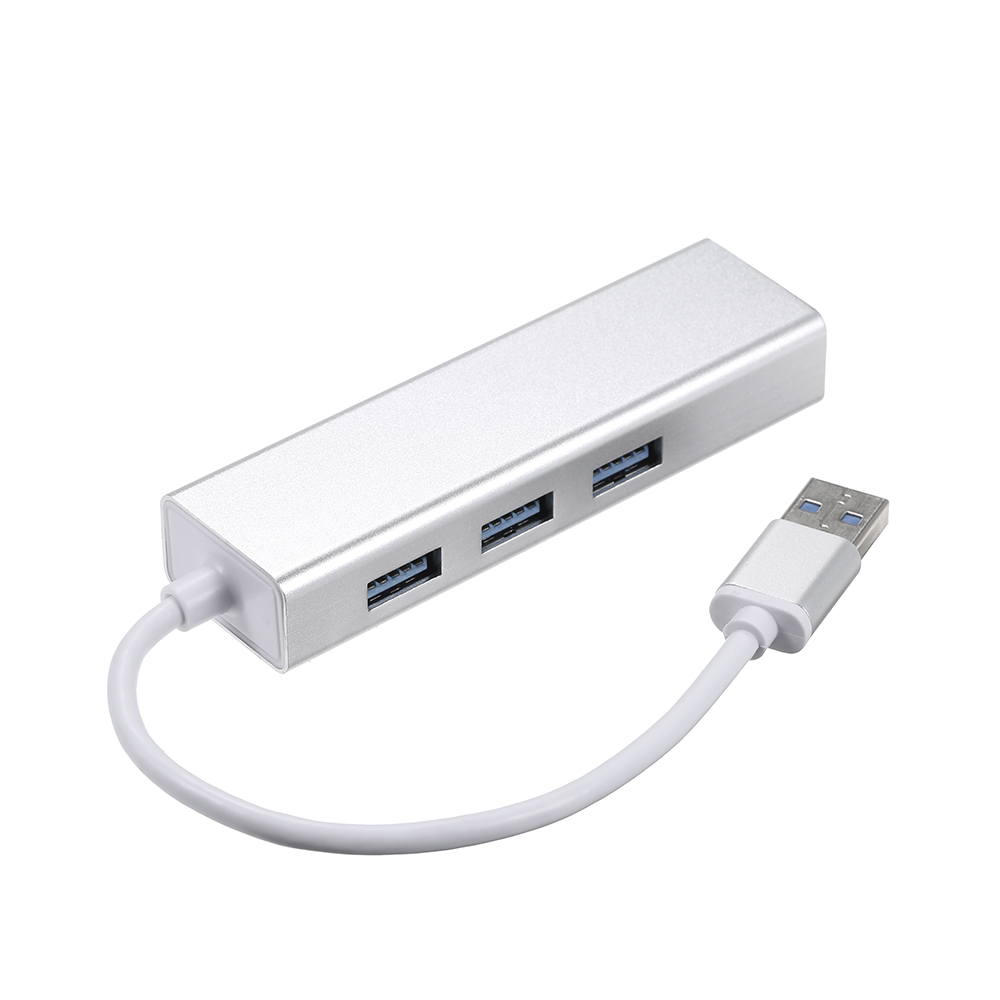 Bộ Chuyển Đổi Thẻ Mạng Cổng USB3.0 Hub 3 Sang Ethernet LAN RJ45 Cho Máy Tính Xách Tay