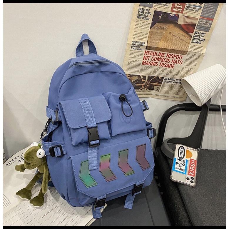 Balo Đi Học Thời Trang Unisex Phản Quang Cao Cấp