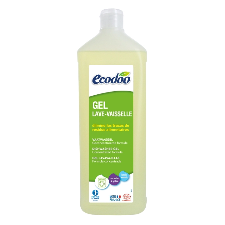 Gel rửa chén sinh học cho máy Ecodoo 1L Dishwasher gel