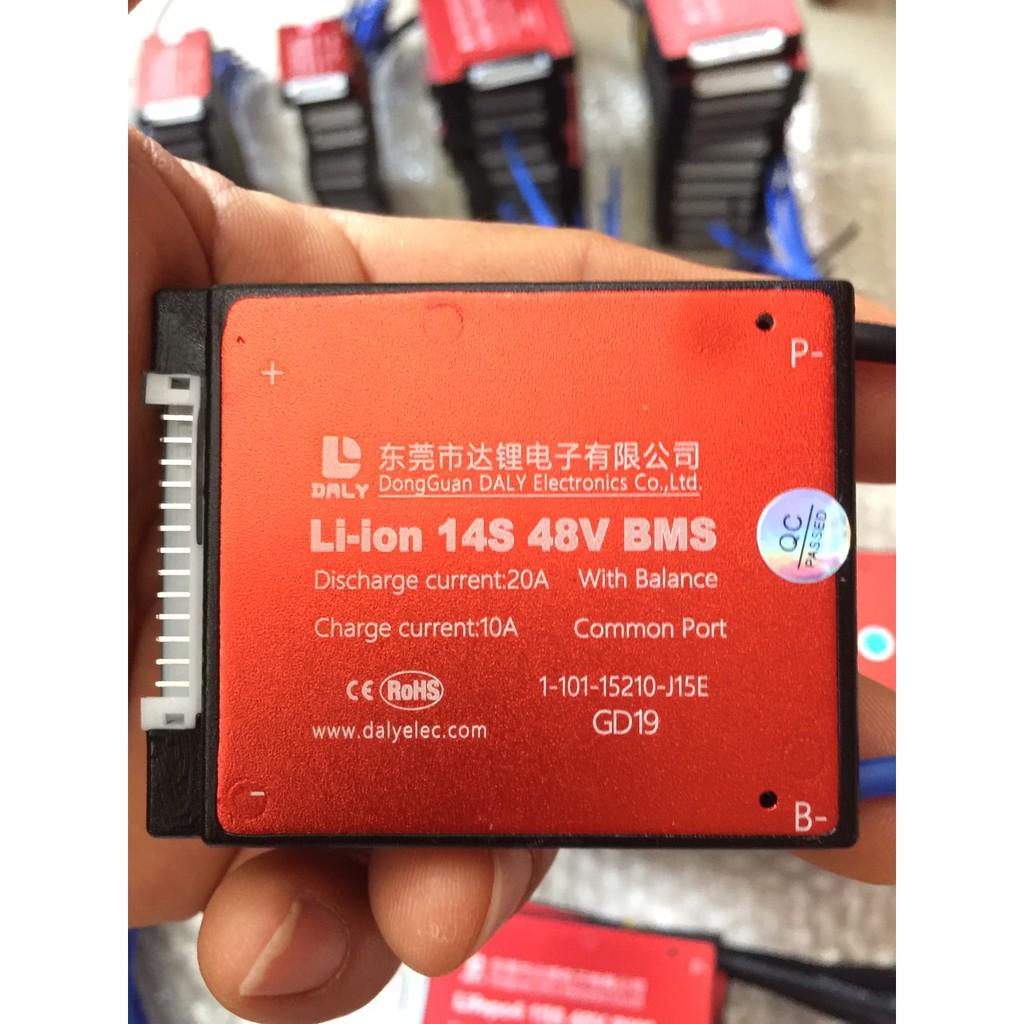 Mạch bảo vệ pin lithium Li On 14S 48V 20A