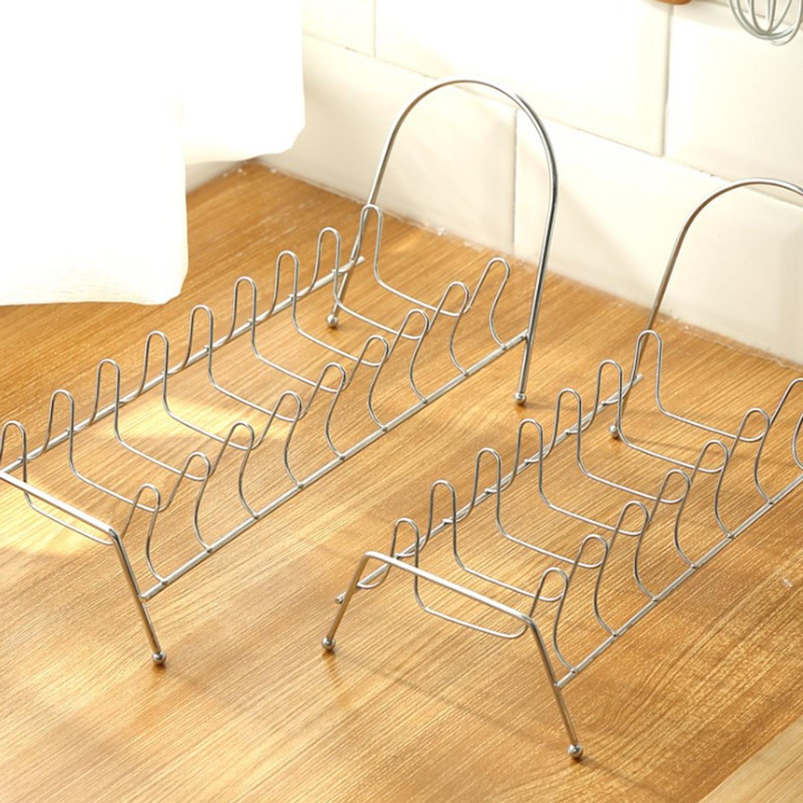 Storage Rack Reusable Draining for Cabinet Kitchen Countertop 7 Tier+9 Tier