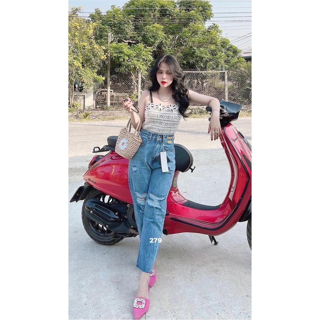 ÁO REN HOA 2 DÂY CROPTOP CỰC XINH