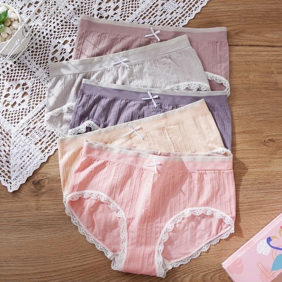 Hộp 5 Quần Lót Hồng Hạc Kháng Khuẩn Cao Cấp Beemit - quần chip Cotton sợi tăm tre kháng khuẩn Xuất Nhật