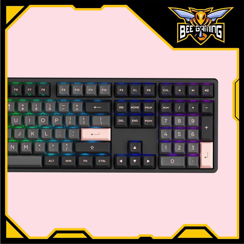 Bàn phím cơ chính hãng AKKO 5108S Black Pink (Hotswap / RGB / Foam tiêu âm / AKKO CS Jelly Switch