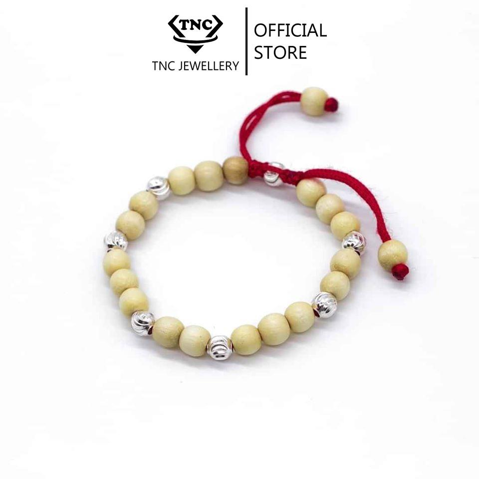Vòng Tay Gỗ Dâu Tằm Trẻ Em Bạc TNC jewellery
