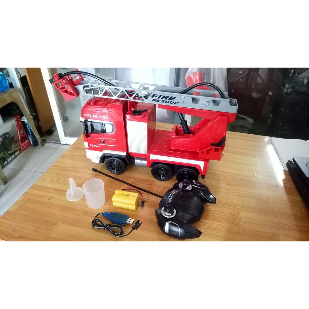 Mô hình xe cứu hỏa Syrcar phun nước 666-191NA