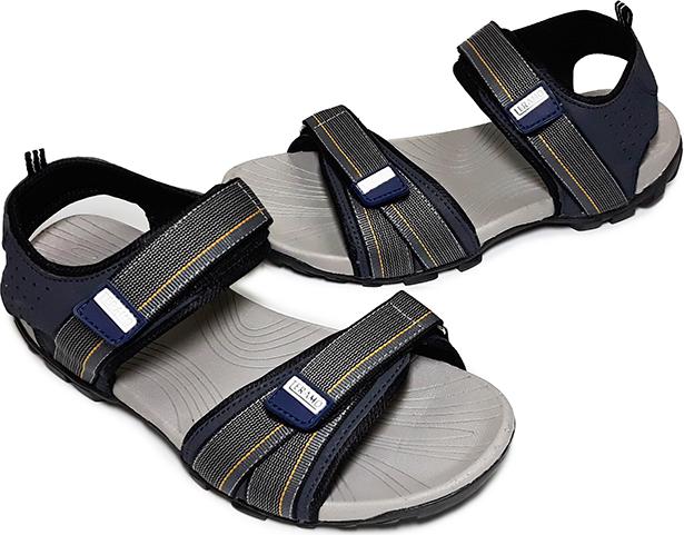 Giày Sandal Nam Teramo Quai Chéo TRM33 Xanh Đen